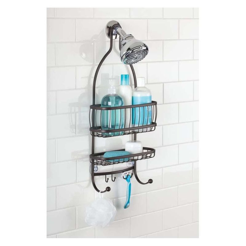 Organizador-para-Ducha-Bronce