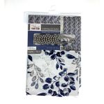 Cortina para Baño Estampada con Ganchos