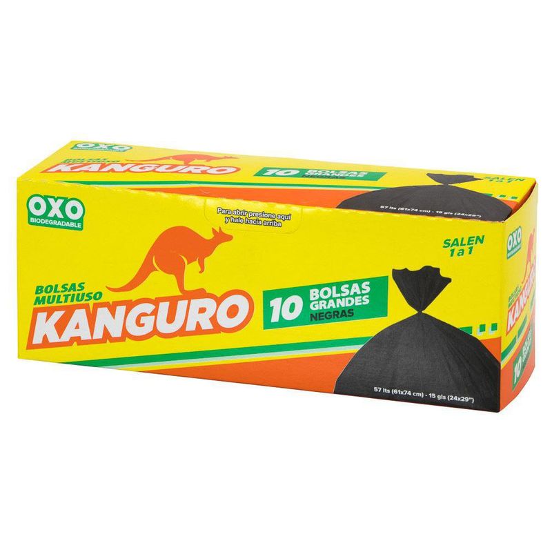 Bolsas de Basura Tamaño L Negras 10 Pzas