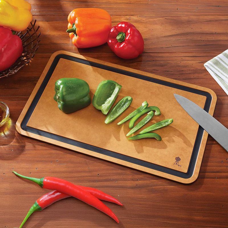 Tabla de Cortar con Canaletas para Jugos