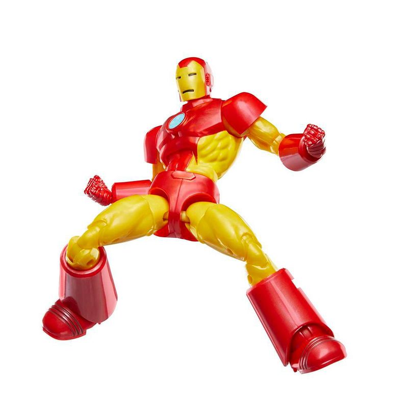 Figura Retro Iron Man Modelo 9 10 Cm