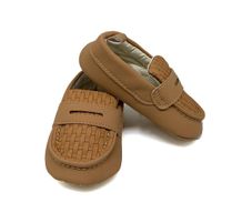 Mocasines de Imitación Piel con Textura Tejida para Niño - Varias Tallas