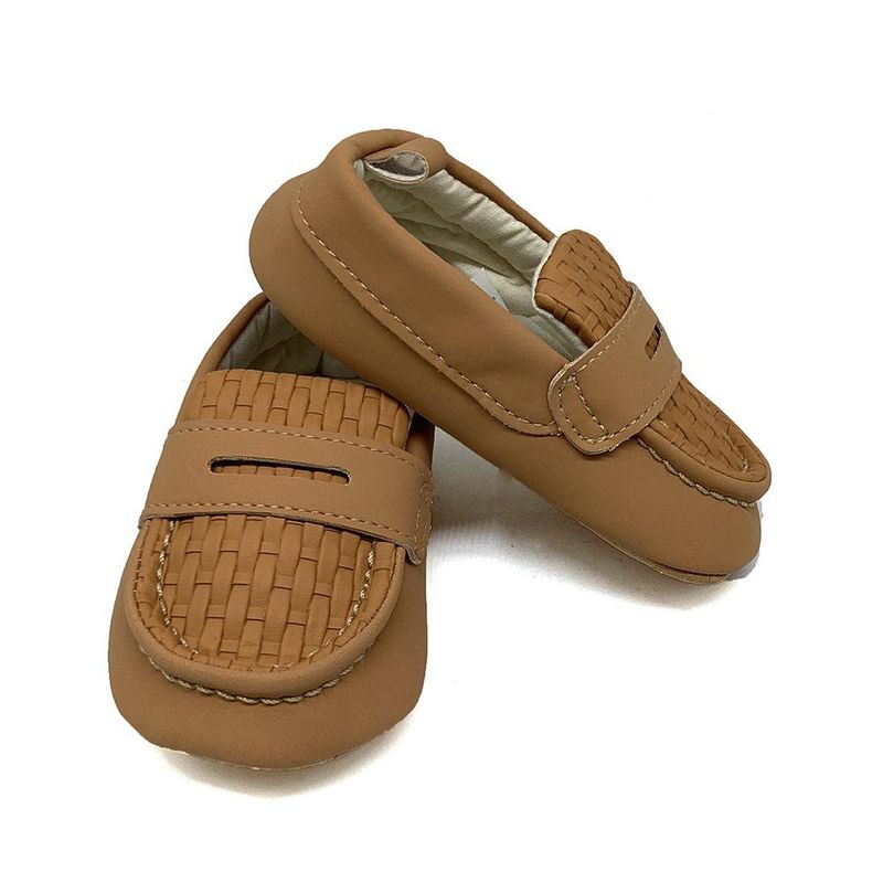 Mocasines de Imitación Piel con Textura Tejida para Niño - Varias Tallas