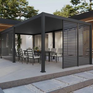 Pérgola Extensible Bioclimática de Aluminio