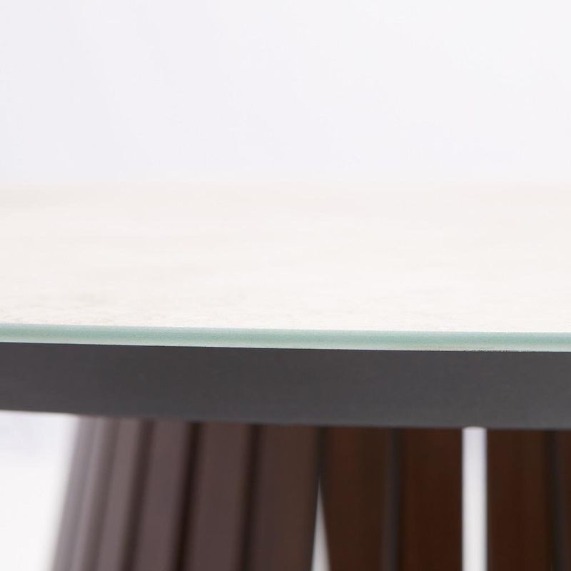 Mesa para Comedor Redonda Café 6 Personas Natura