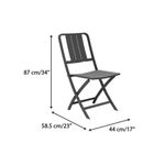 Silla Plegable Lima Alu - Naterial Varios Colores