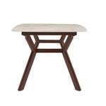 Mesa de Comedor Beige 6 Personas Natura