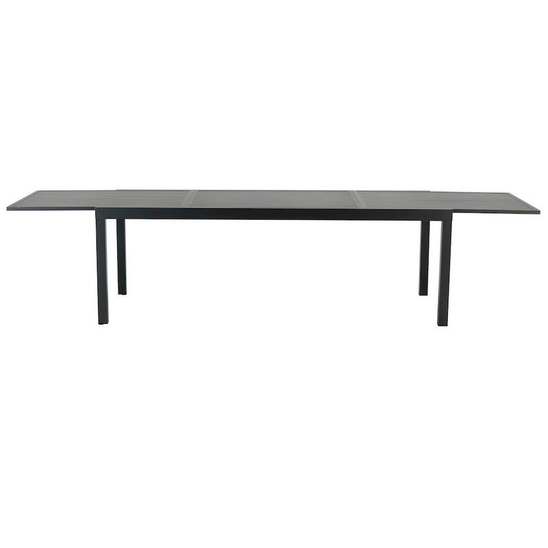 Mesa Extensible Aluminio Gris Atenas