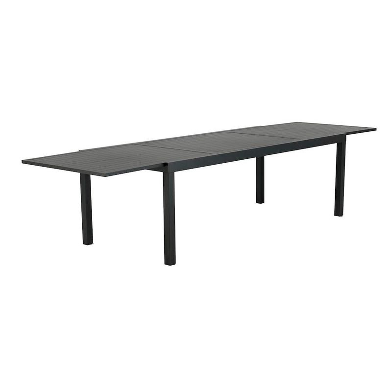 Mesa Extensible Aluminio Gris Atenas
