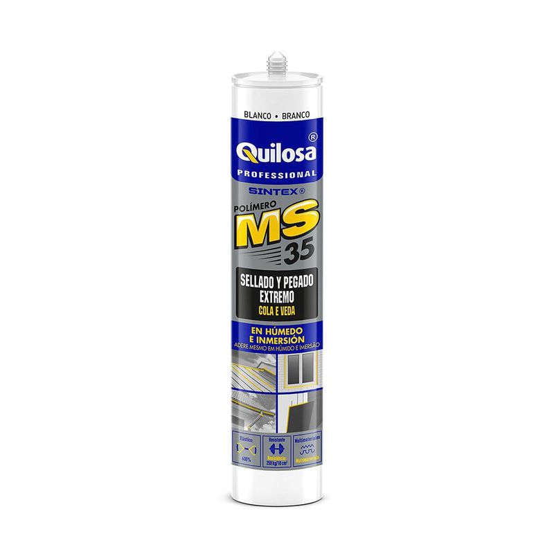 Sellador Adhesivo Sintex MS-35 Blanco 300 Ml