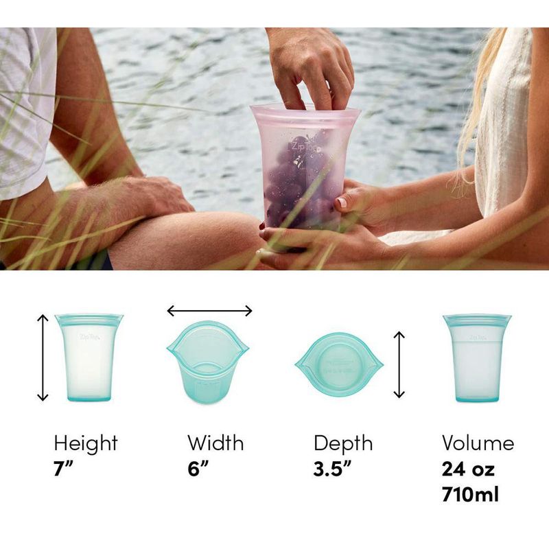 Bolsa Reutilizable de Silicón para Alimentos 56 Oz