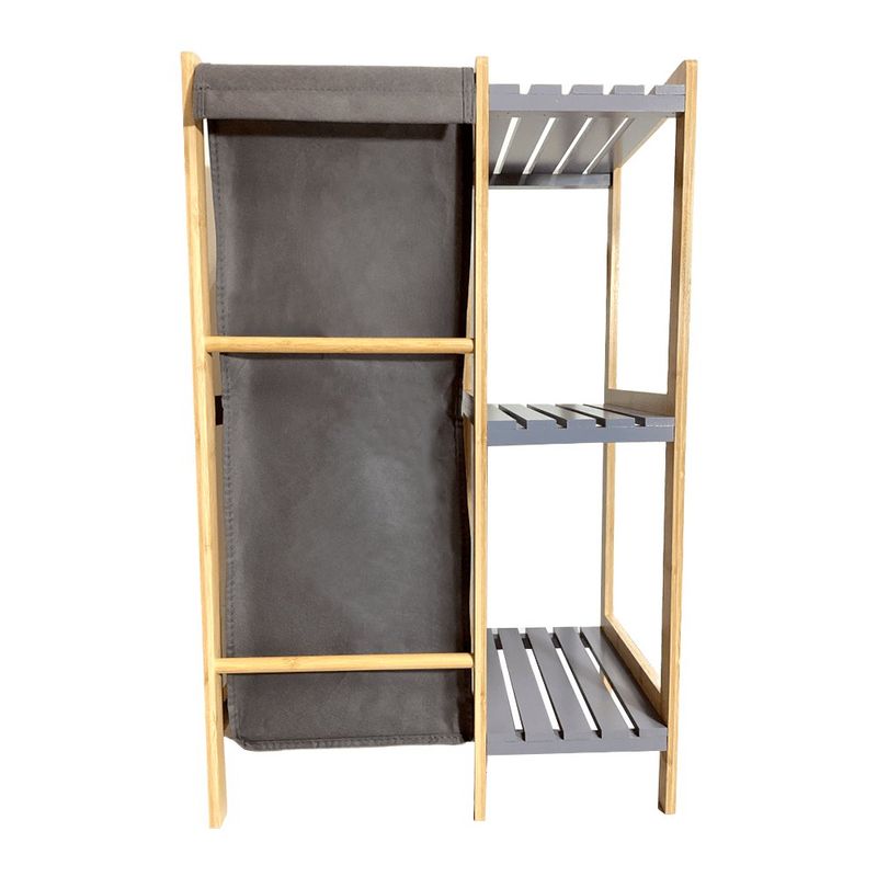 Organizador para Lavandería de Bambú Natural