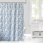 Cortina de Baño Diseño de Plantas 183x178 Cm