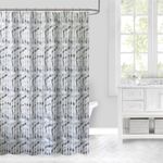 Cortina de Baño Gris 183x178 Cm