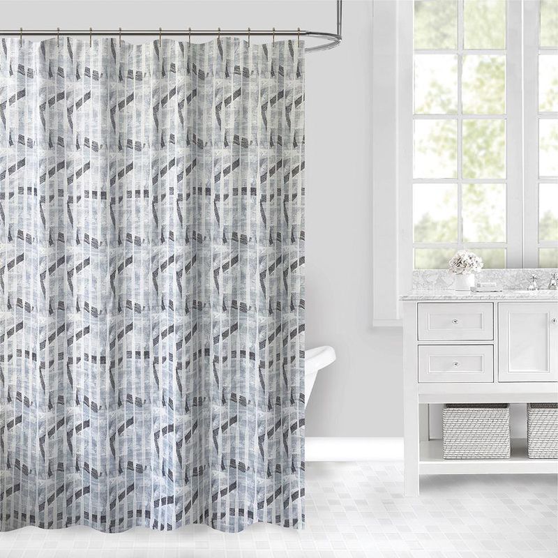 Cortina de Baño Gris 183x178 Cm