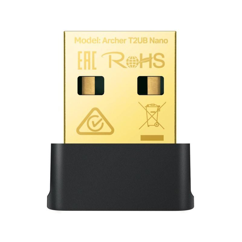 Adaptador USB Inalámbrico Archer T2UB Nano con Bluetooth 4.2