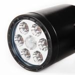 Lámpara Solar LED Negro 6000 K