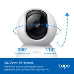 Cámara de Seguridad Wi-Fi para Interior 360º C210
