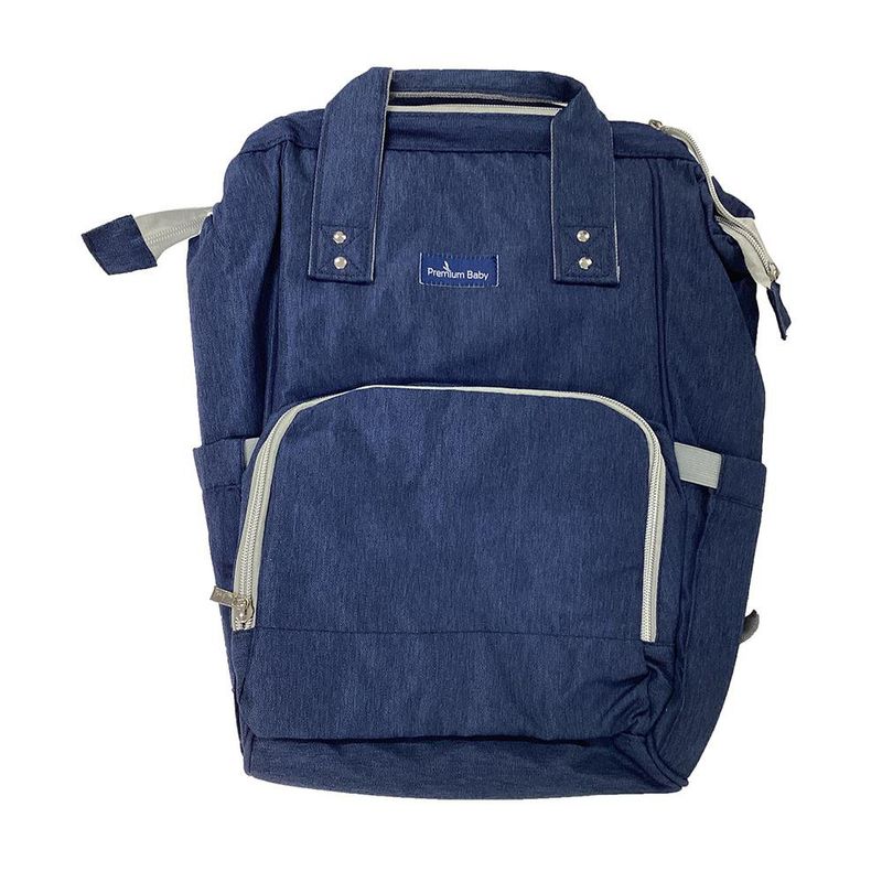 Pañalera Tipo Mochila Azul