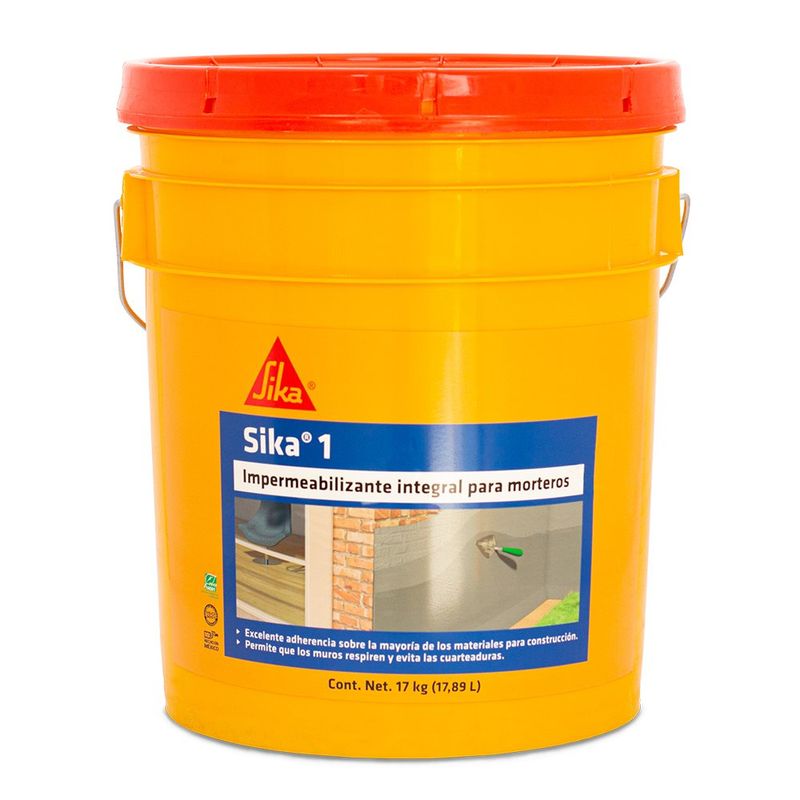 Impermeabilizante Integral para Morteros Sika 1 17 Kg