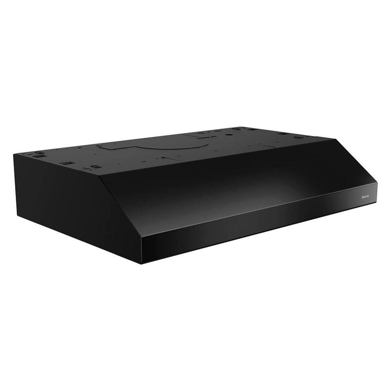 Campana Extractora de Cocina con Luz Broan Glacier Negra 30 Plg