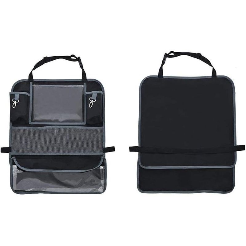 Organizador de Asiento Trasero para Auto Negro