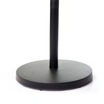Ventilador de Pie con 3 Velocidades Negro