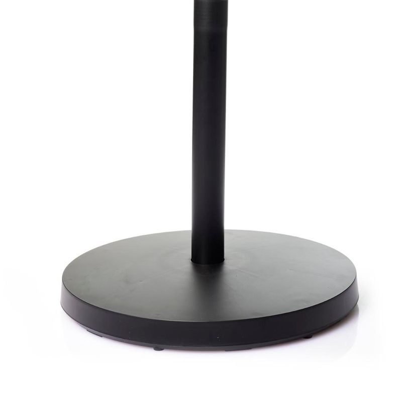 Ventilador de Pie con 3 Velocidades Negro