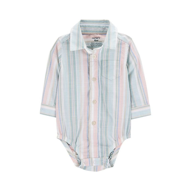 Polo de Rayas y Pantalones con Tirantes para Niño - Varias Tallas