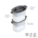 Set de 2 Moldes para Hielo Diseño Gato