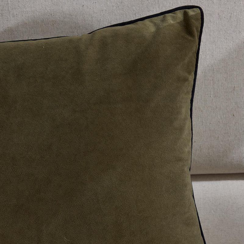 Cojín Relleno 45x45 Cm Verde Olive