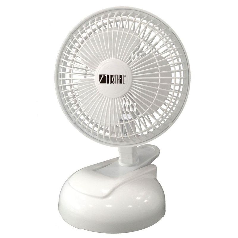 Ventilador de Pedestal para Mesa Blanco