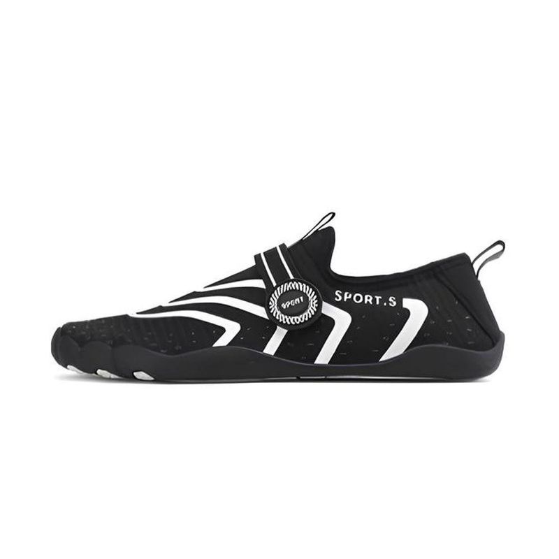 Zapatos para Piscina Negro/Blanco