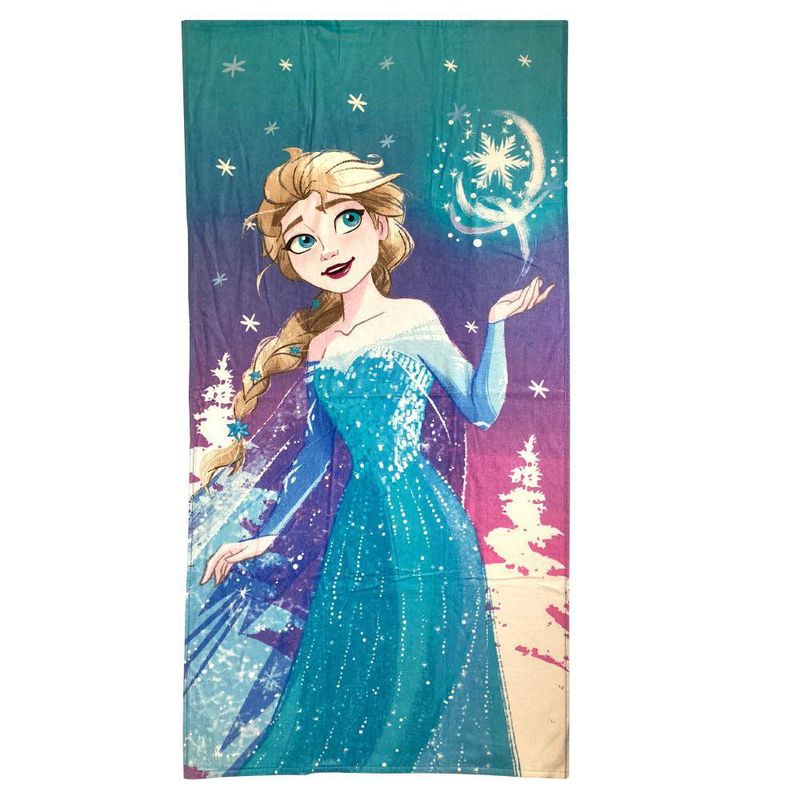 Toalla Infantil Diseño Elsa Frozen