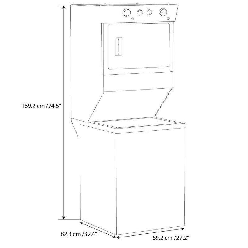 Centro De Lavado Eléctrico 20 Kg - Whirlpool