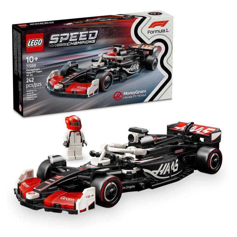LEGO Speed Champions MoneyGram Haas F1 Team VF-24 Race Car