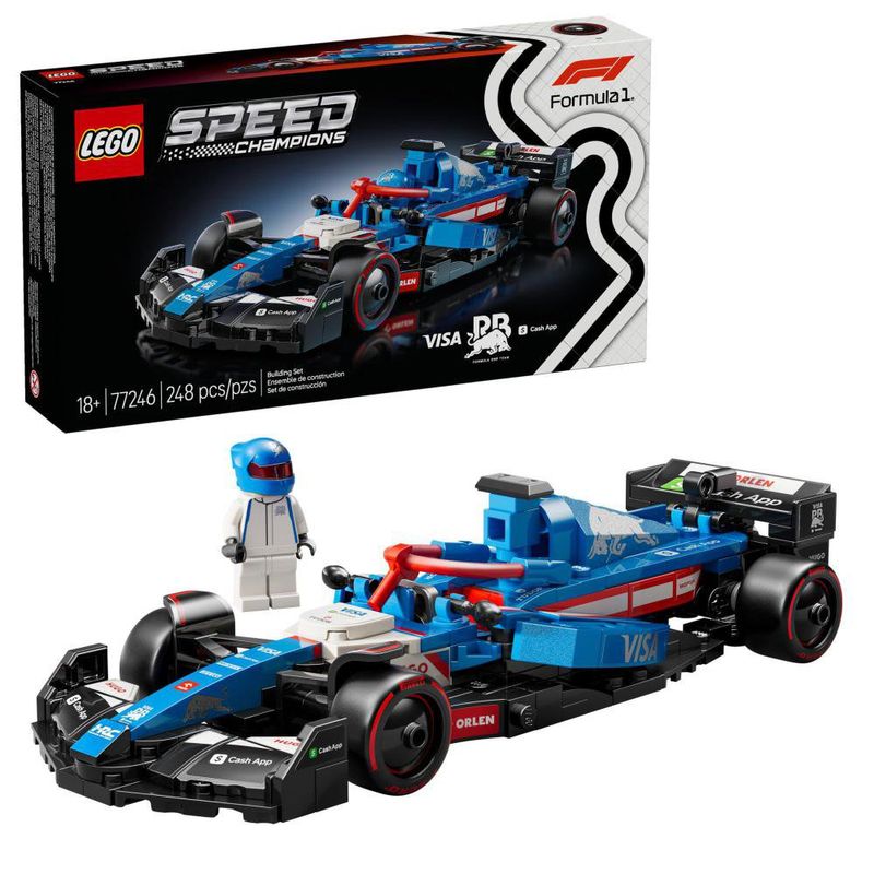 LEGO Speed Champions Visa Cash App Racing F1 Car