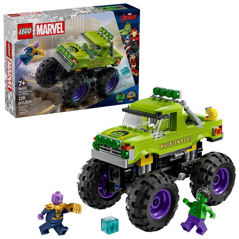 LEGO Marvel: Camión de Hulk vs. Thanos