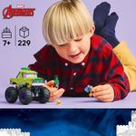 LEGO Marvel: Camión de Hulk vs. Thanos
