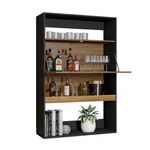 Estante Multiusos Isy Negro