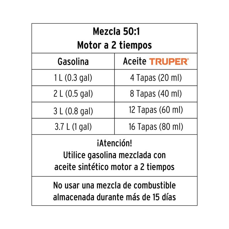 Motosierra a Gasolina 38 CC con Barra de 14"