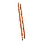 Escalera de Extensión Fibra de Vidrio con 24 Peldaños