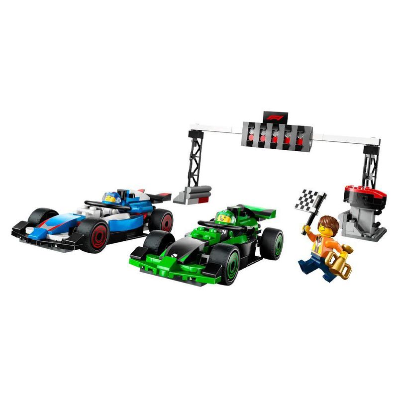 LEGO City Parrilla de F1 VCARB y Sauber