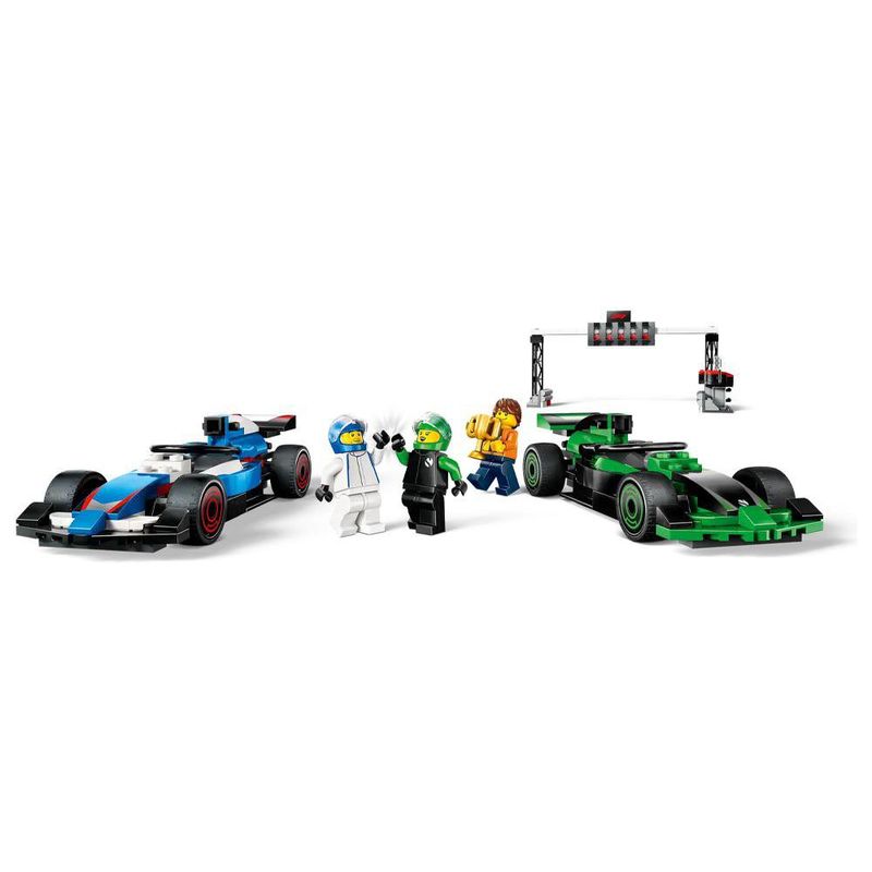 LEGO City Parrilla de F1 VCARB y Sauber