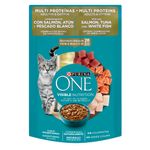 Alimento Húmedo para Gato Multiproteínas Salmon y Atún 85 G