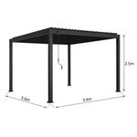 Pérgola Bioclimática Aluminio Modus