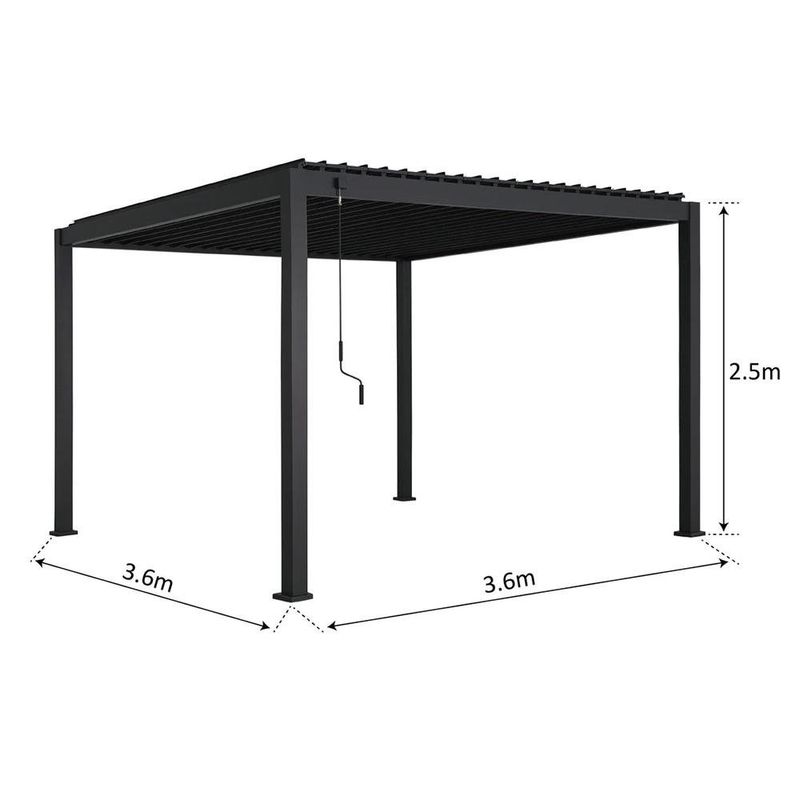 Pérgola Bioclimática Aluminio Modus