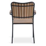 Silla Atlas con Brazos de Madera de Acacia