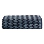Toalla de Bano Zigzag Azul