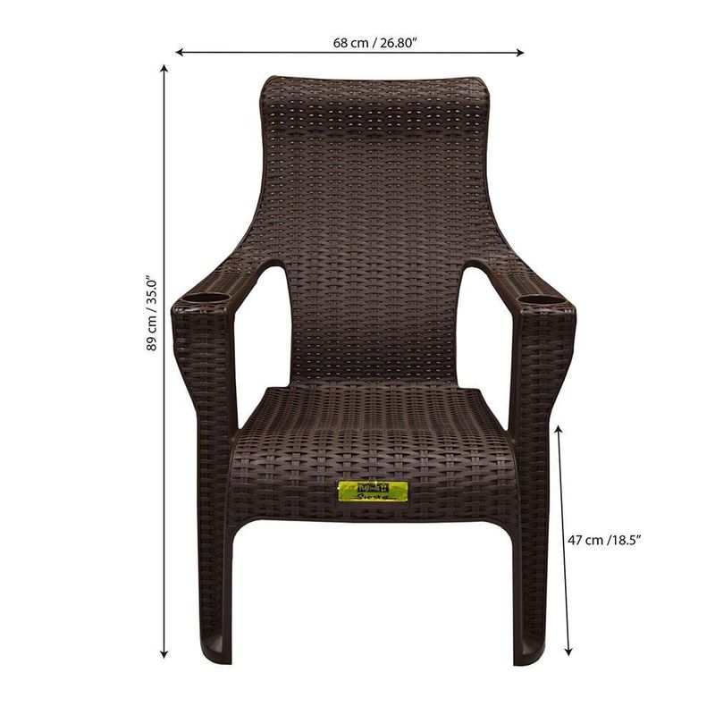 Silla Siesta de Plástico - Plastimás Varios Colores